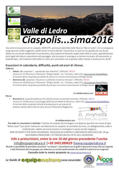 Ciaspolando...in sicurezza