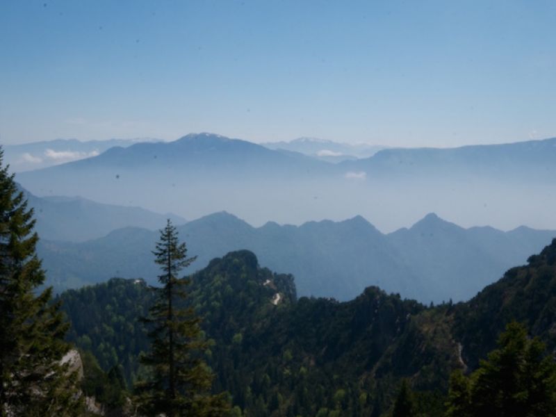 Panorama salendo Corno della Marogna