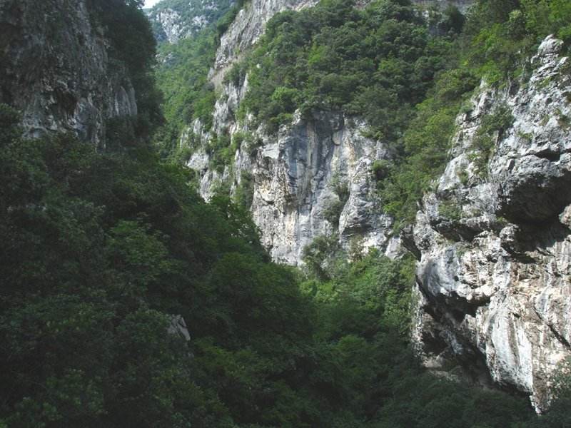 Ponale canyon